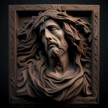 3D model st jesus (STL)